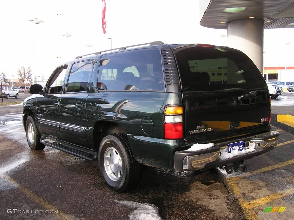 2004 Yukon XL 1500 SLE 4x4 - Polo Green Metallic / Pewter/Dark Pewter photo #4