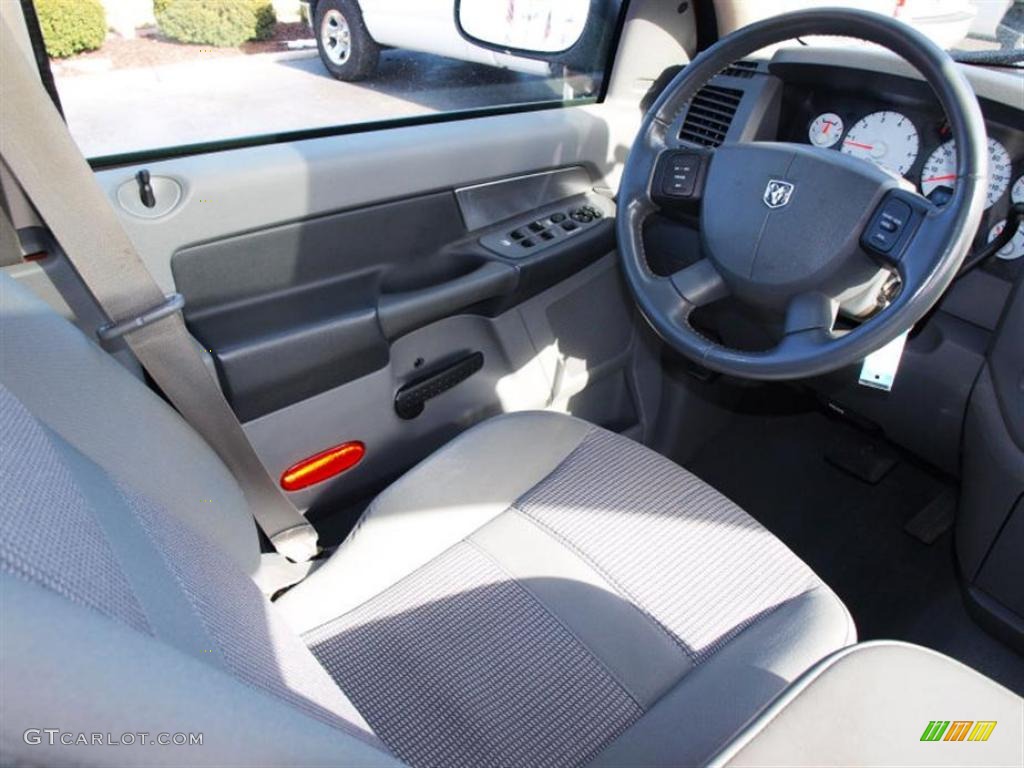 2007 Ram 1500 Big Horn Edition Quad Cab 4x4 - Sunburst Orange Pearl / Medium Slate Gray photo #11