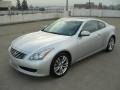 2008 Liquid Platinum Silver Infiniti G 37 Journey Coupe  photo #3