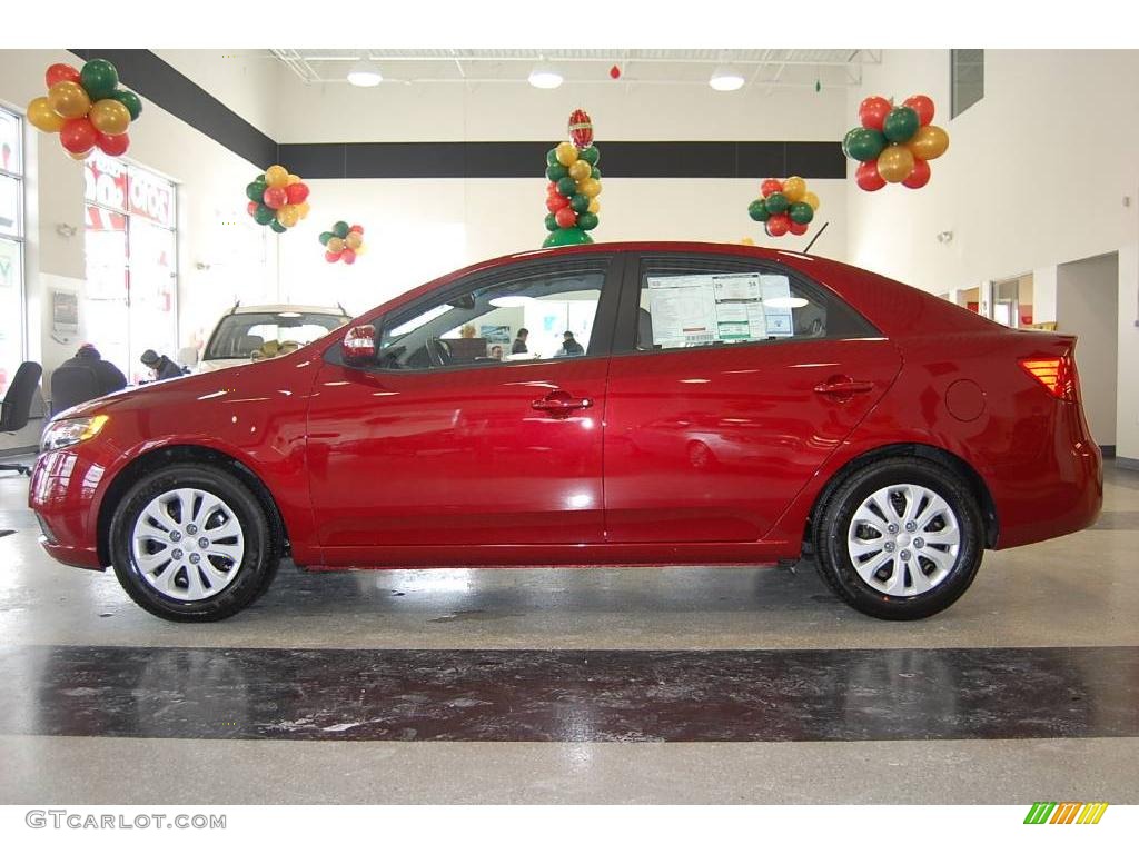 2010 Forte EX - Spicy Red / Stone photo #3