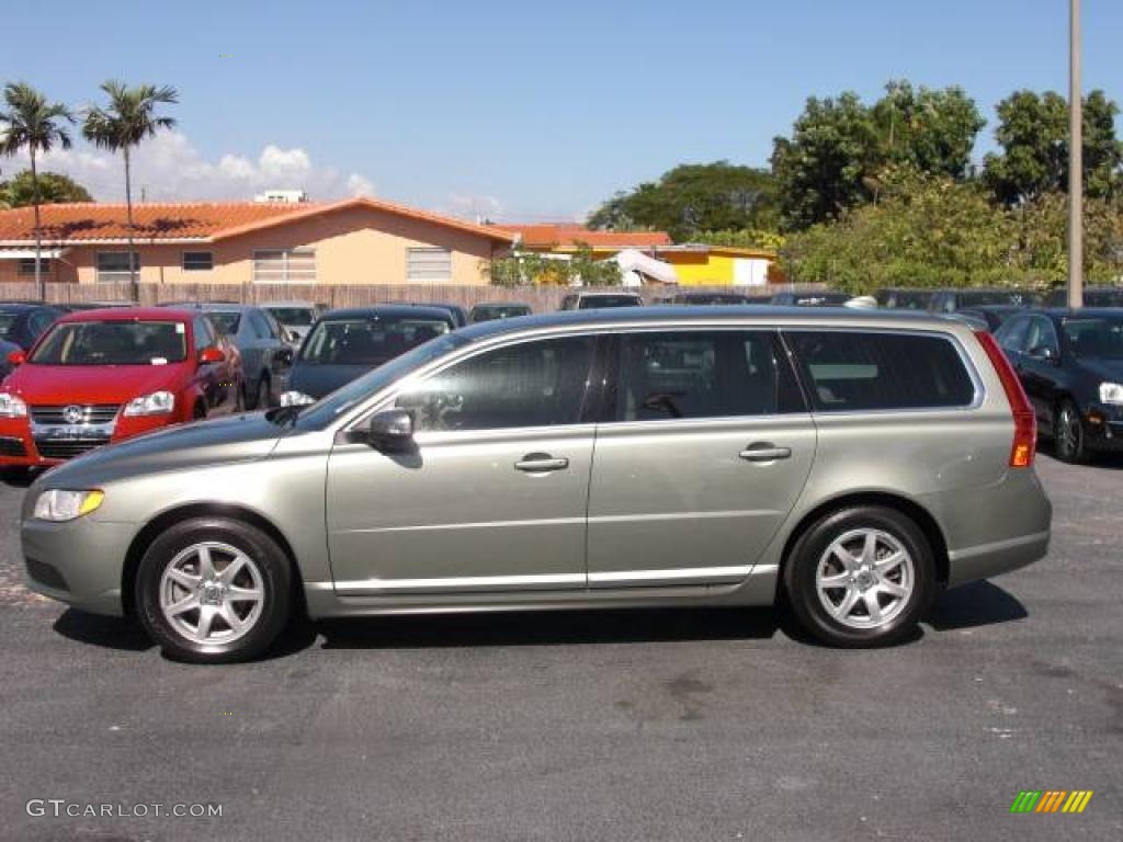 2008 V70 3.2 - Willow Green Metallic / Sandstone Beige photo #2