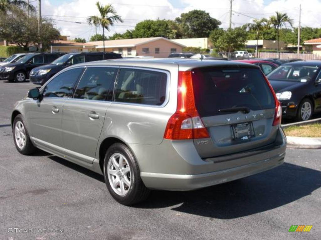 2008 V70 3.2 - Willow Green Metallic / Sandstone Beige photo #3