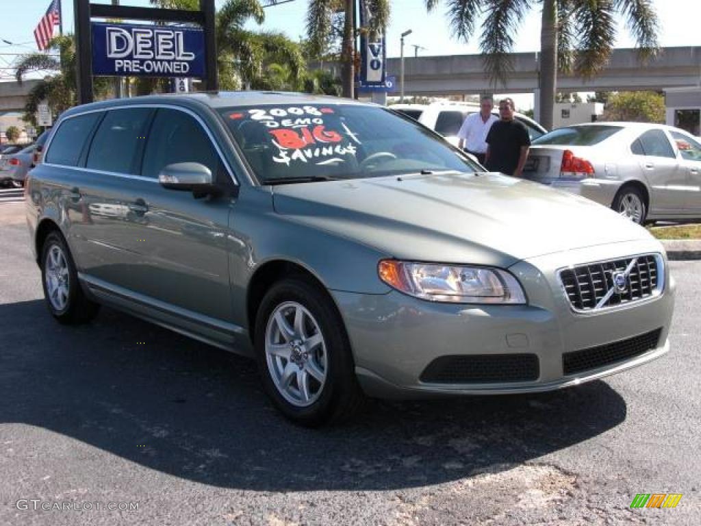 2008 V70 3.2 - Willow Green Metallic / Sandstone Beige photo #6