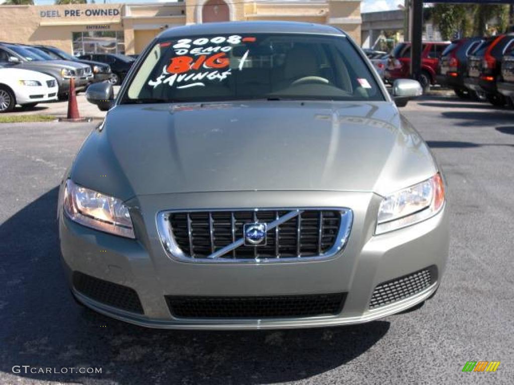 2008 V70 3.2 - Willow Green Metallic / Sandstone Beige photo #7