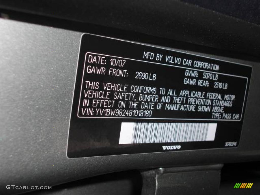 2008 V70 3.2 - Willow Green Metallic / Sandstone Beige photo #14