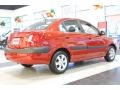 2009 Tropical Red Kia Rio LX Sedan  photo #7