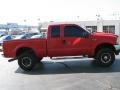 2002 Red Clearcoat Ford F250 Super Duty XL SuperCab  photo #4