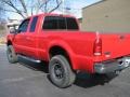 2002 Red Clearcoat Ford F250 Super Duty XL SuperCab  photo #6