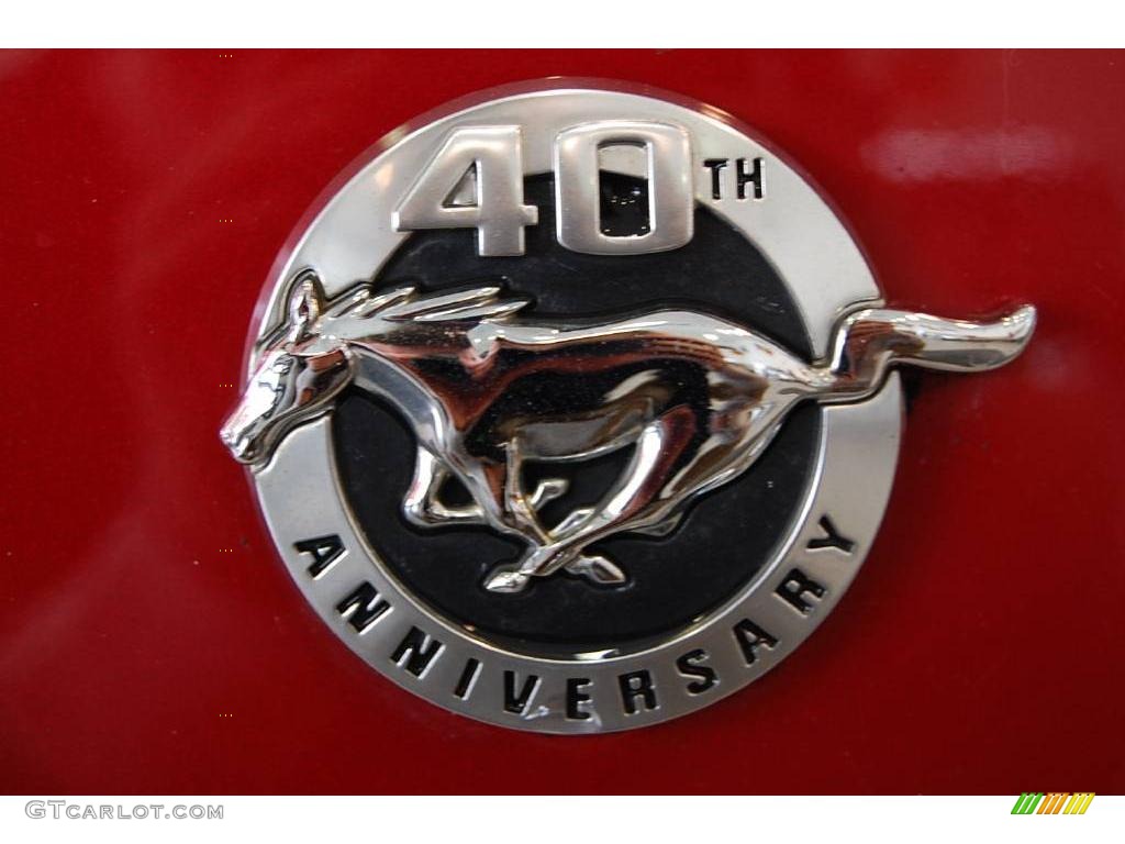 2004 Mustang V6 Coupe - Redfire Metallic / Medium Graphite photo #52
