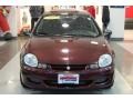 2002 Dark Garnet Red Pearl Dodge Neon SE  photo #10