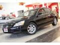 2003 Nighthawk Black Pearl Honda Accord EX V6 Sedan  photo #1