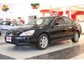 2003 Nighthawk Black Pearl Honda Accord EX V6 Sedan  photo #2