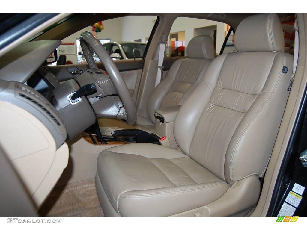 2003 Accord EX V6 Sedan - Nighthawk Black Pearl / Gray photo #15