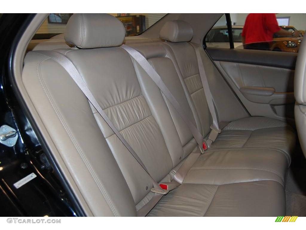 2003 Accord EX V6 Sedan - Nighthawk Black Pearl / Gray photo #19