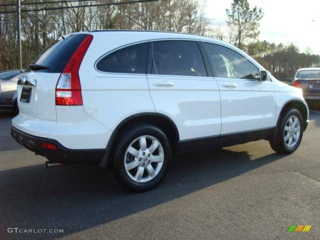 2007 CR-V EX-L - Taffeta White / Ivory photo #5