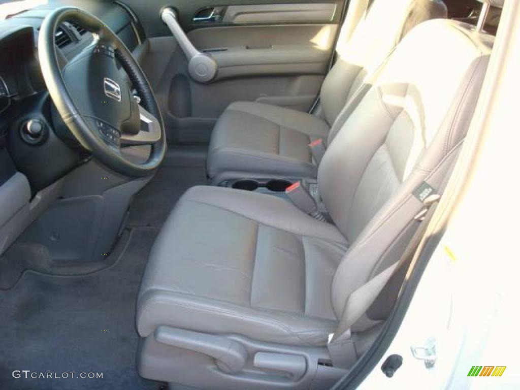2007 CR-V EX-L - Taffeta White / Ivory photo #9