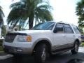 2003 Oxford White Ford Expedition Eddie Bauer  photo #2