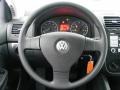 2007 Black Uni Volkswagen Rabbit 2 Door  photo #15