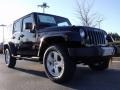 2010 Black Jeep Wrangler Unlimited Sahara 4x4  photo #4