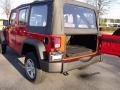 2010 Flame Red Jeep Wrangler Unlimited Sport 4x4  photo #9