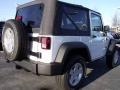 2010 Stone White Jeep Wrangler Sport 4x4  photo #3