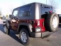 2010 Red Rock Crystal Pearl Jeep Wrangler Sport 4x4  photo #2