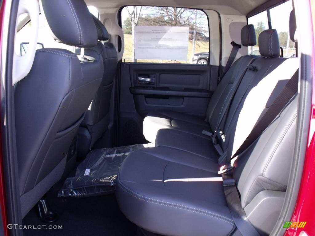 2010 Ram 1500 SLT Crew Cab - Inferno Red Crystal Pearl / Dark Slate Gray photo #8