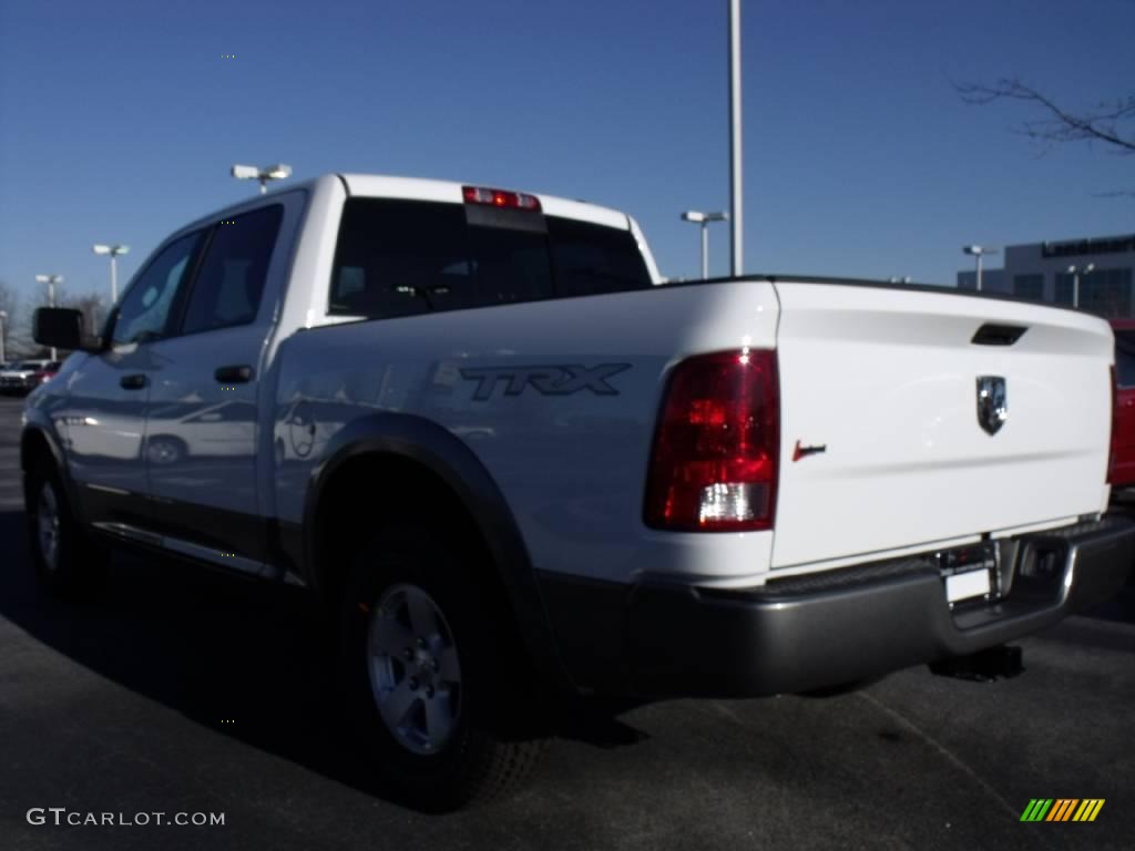 2010 Ram 1500 TRX Crew Cab - Stone White / Dark Slate/Medium Graystone photo #2