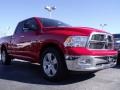 2010 Flame Red Dodge Ram 1500 Big Horn Quad Cab  photo #4