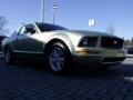 2005 Legend Lime Metallic Ford Mustang V6 Deluxe Coupe  photo #7