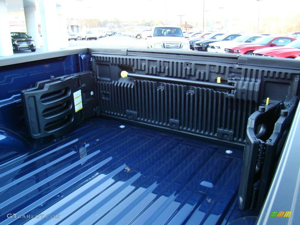 2010 F150 Lariat SuperCrew - Dark Blue Pearl Metallic / Black photo #10