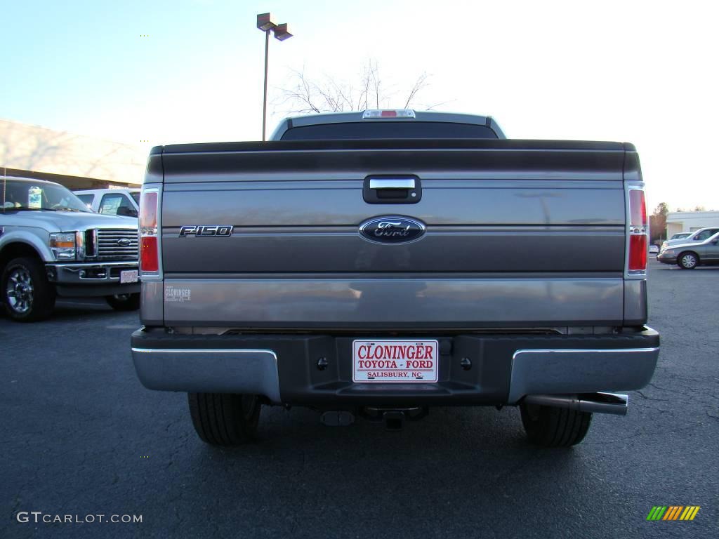 2010 F150 XLT SuperCrew - Sterling Grey Metallic / Medium Stone photo #4