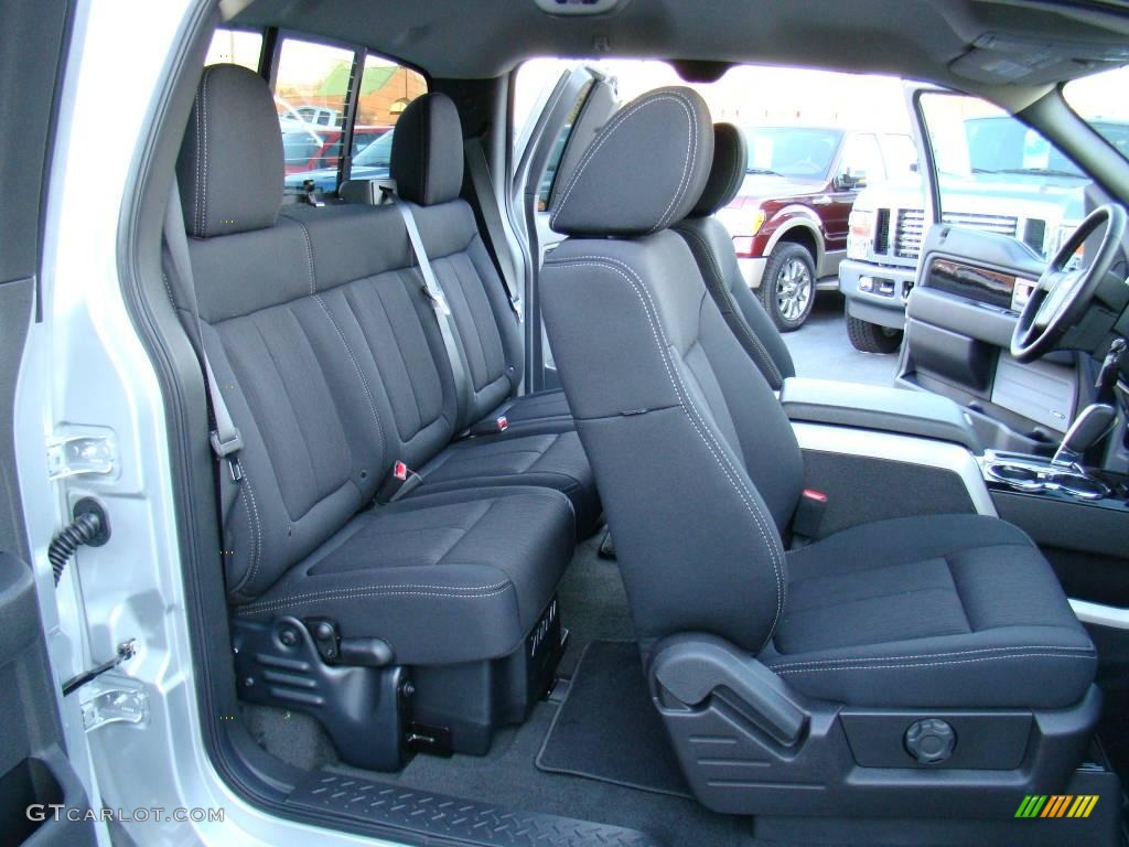 2010 F150 FX2 SuperCab - Ingot Silver Metallic / Black photo #12