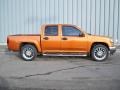 2004 Sunburst Orange Metallic Chevrolet Colorado LS Crew Cab  photo #2