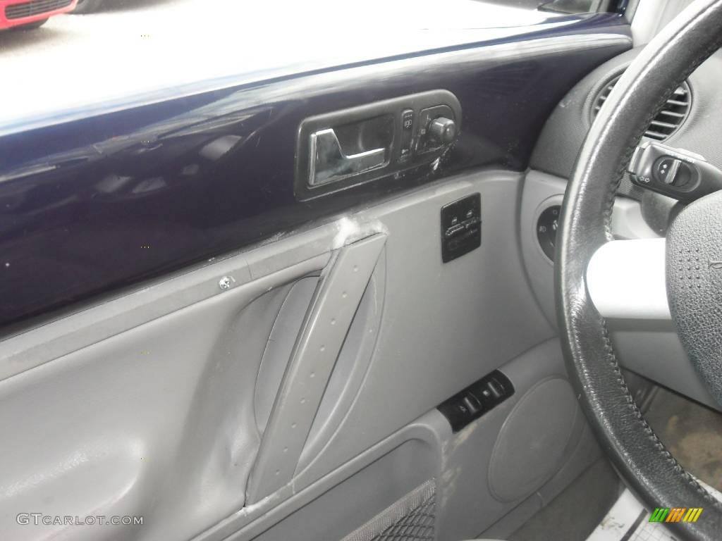 2001 New Beetle GLS Coupe - Batik Blue Metallic / Light Grey photo #15