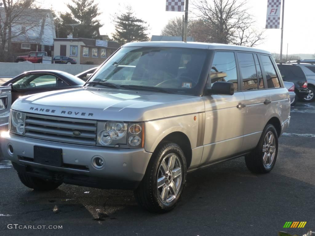 2004 Range Rover HSE - Zambezi Silver Metallic / Charcoal/Jet Black photo #12