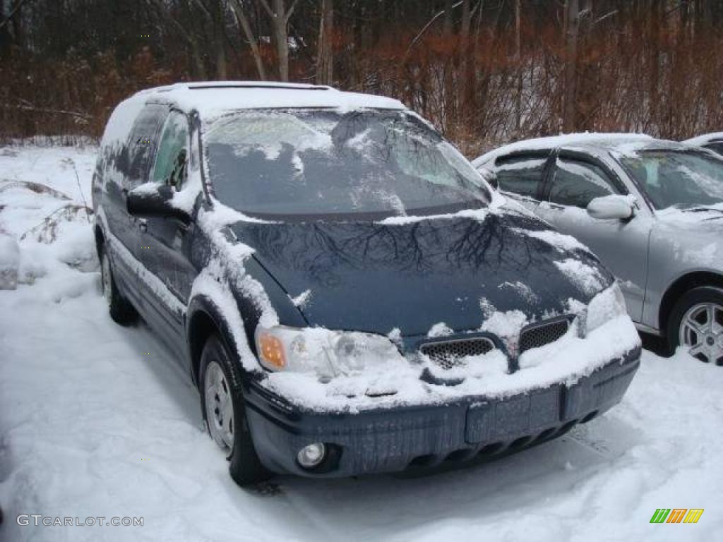 Blue-Black Metallic Pontiac Montana