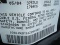 2004 Rain Forest Green Saturn ION 2 Sedan  photo #14