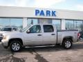 2008 Silver Birch Metallic GMC Sierra 1500 SLE Crew Cab 4x4  photo #23