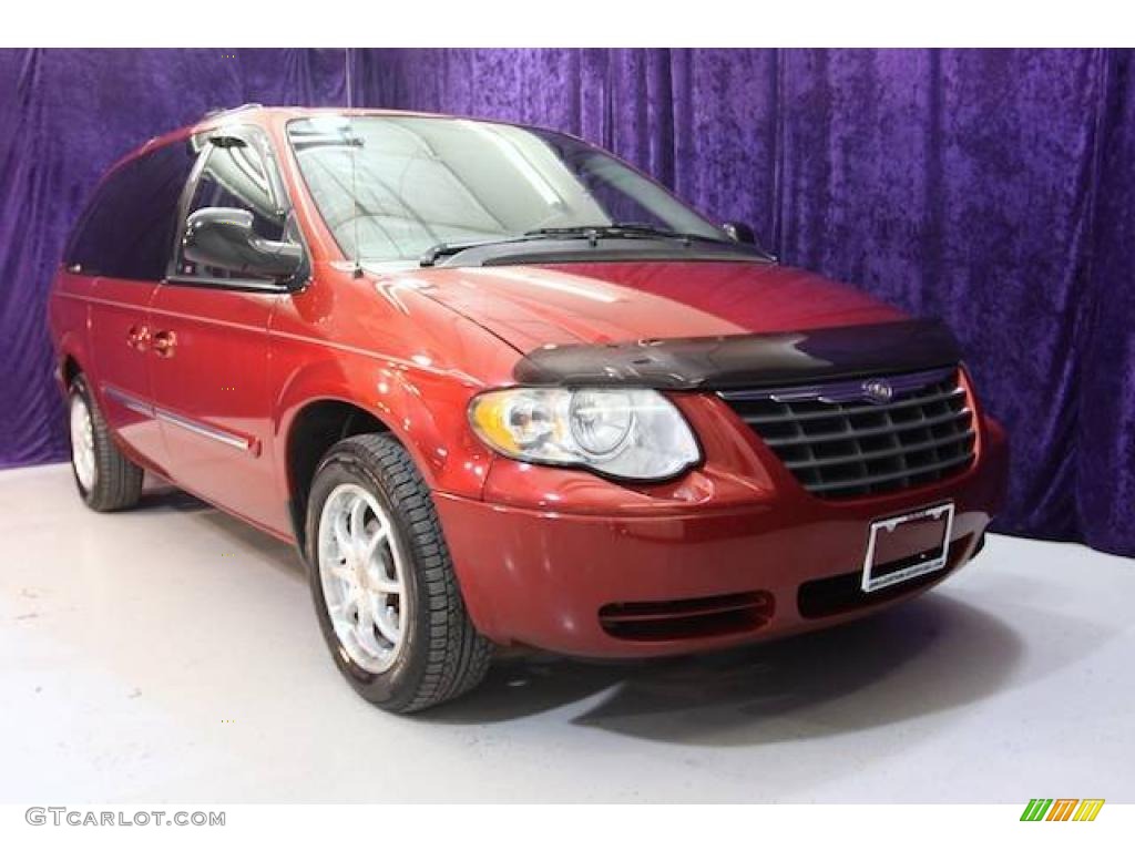 Inferno Red Pearl Chrysler Town & Country