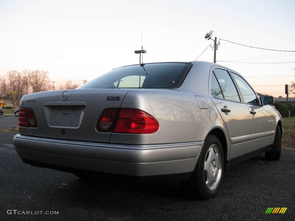 1998 E 430 Sedan - Brilliant Silver Metallic / Grey photo #8
