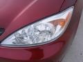 2004 Salsa Red Pearl Toyota Camry LE  photo #10