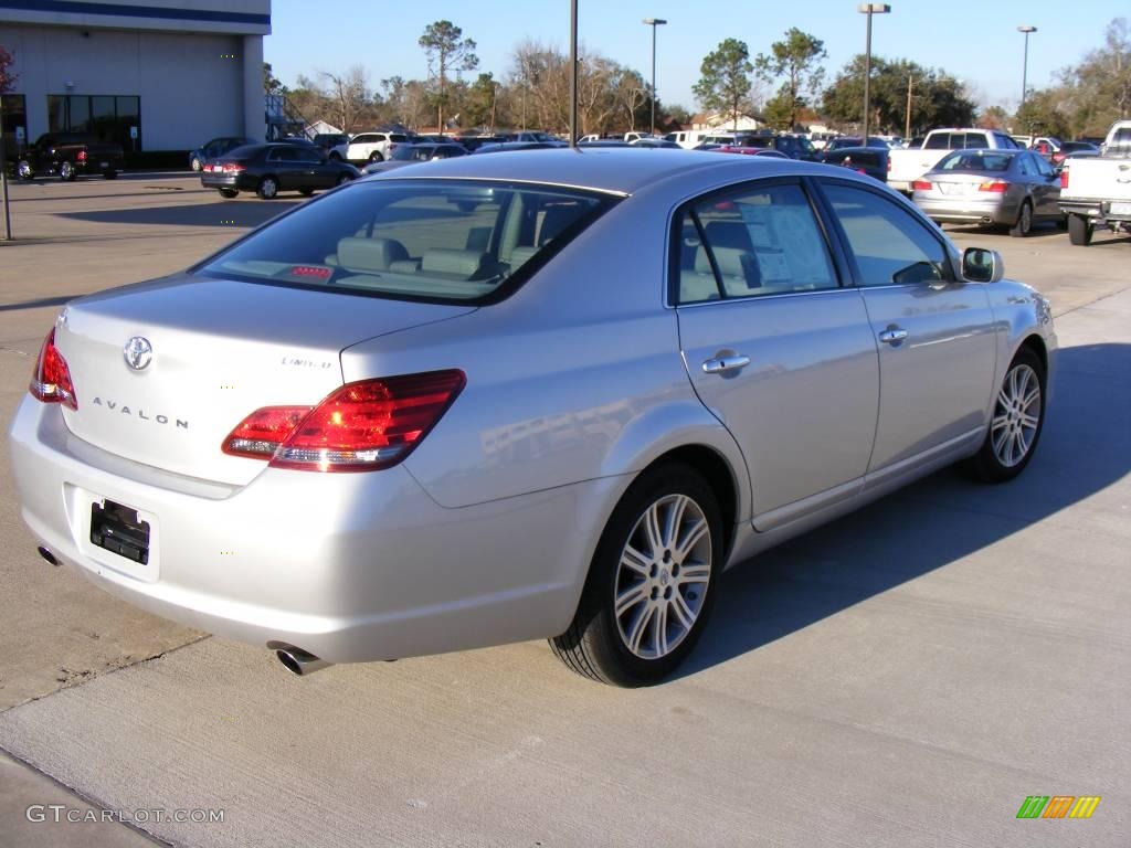 2008 Avalon Limited - Classic Silver Metallic / Ash Gray photo #11