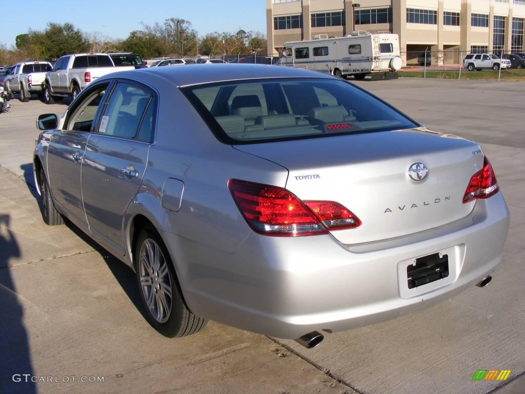 2008 Avalon Limited - Classic Silver Metallic / Ash Gray photo #13