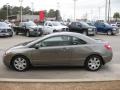 2008 Galaxy Gray Metallic Honda Civic LX Coupe  photo #2