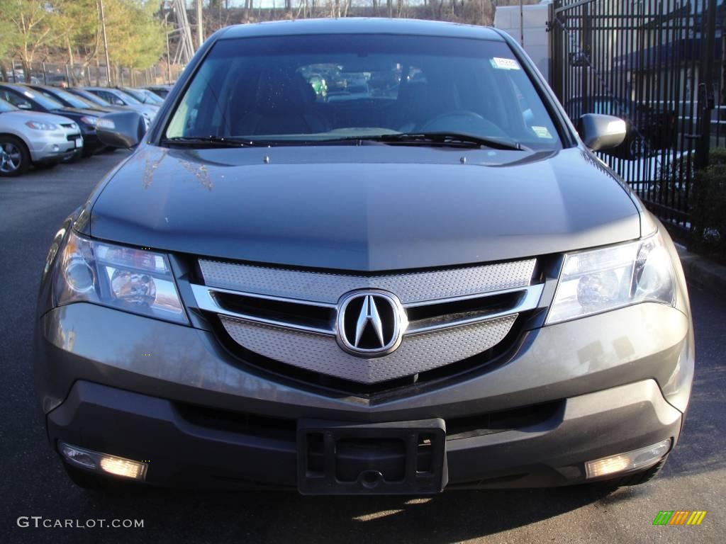 2007 MDX  - Nimbus Gray Metallic / Ebony photo #2