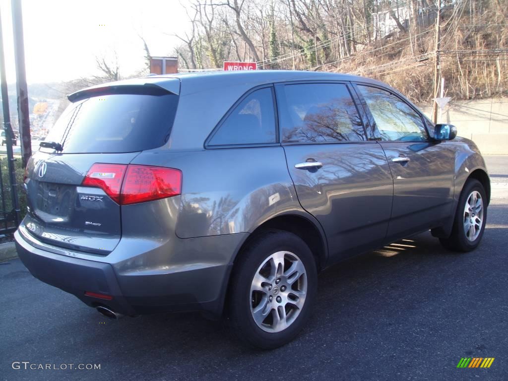 2007 MDX  - Nimbus Gray Metallic / Ebony photo #3