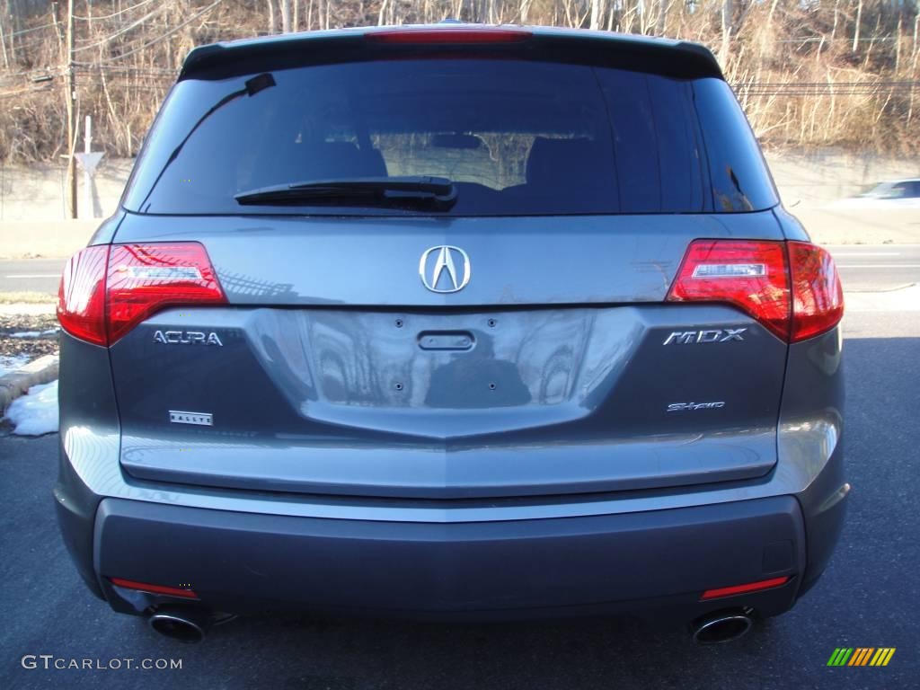 2007 MDX  - Nimbus Gray Metallic / Ebony photo #4