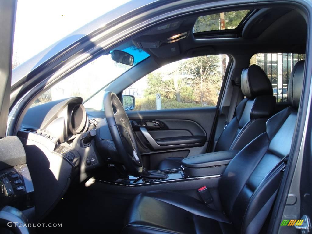 2007 MDX  - Nimbus Gray Metallic / Ebony photo #8