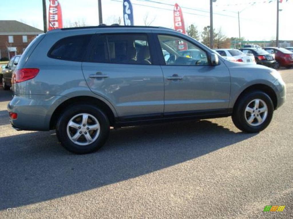 2007 Santa Fe GLS - Platinum Sage / Beige photo #4